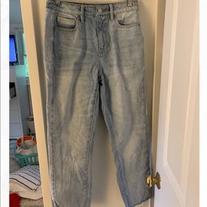 pacsun mom jeans w stripe